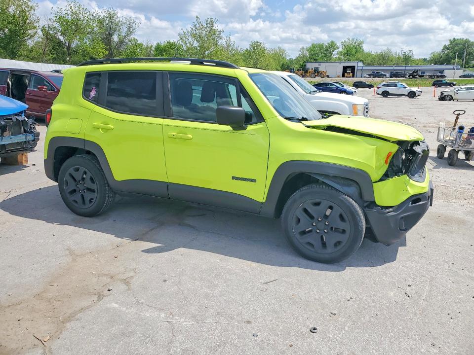 Продажа на аукционе авто 2018 Jeep Renegade, vin: ZACCJBAB6JPH94276, номер лота: 50954986