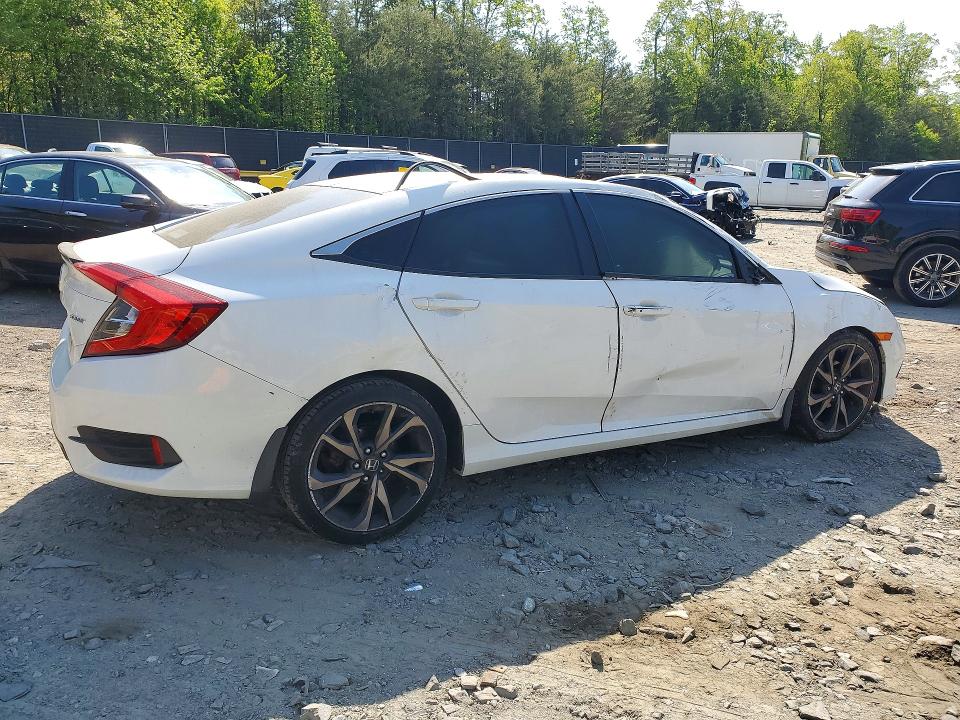 Продаж на аукціоні авто 2019 Honda Civic, vin: 2HGFC2F83KH553820, номер лоту: 50972946