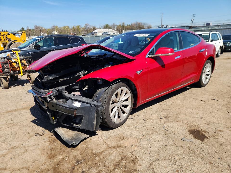 Продажа на аукционе авто 2017 Tesla Model S, vin: 5YJSA1E2XHF198587, номер лота: 49027306