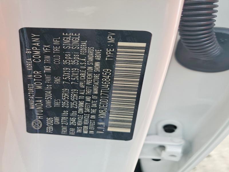 Продажа на аукционе авто 2026 Hyundai Tucson, vin: KM8JEDD17TU468459, номер лота: 51204036