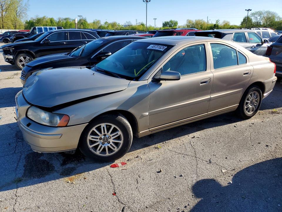 2005 Volvo S60 მანქანა იყიდება აუქციონზე, vin: YV1RS612052454033, აუქციონის ნომერი: 49731626