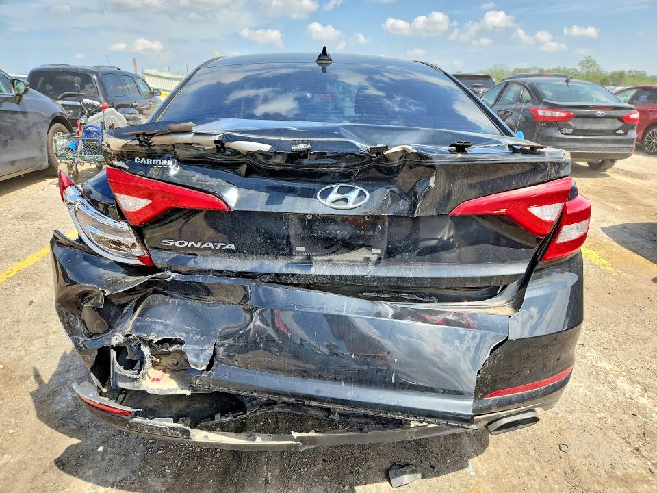 49576526 :رقم المزاد ، 5NPE24AF5HH492517 vin ، 2017 Hyundai Sonata مزاد بيع