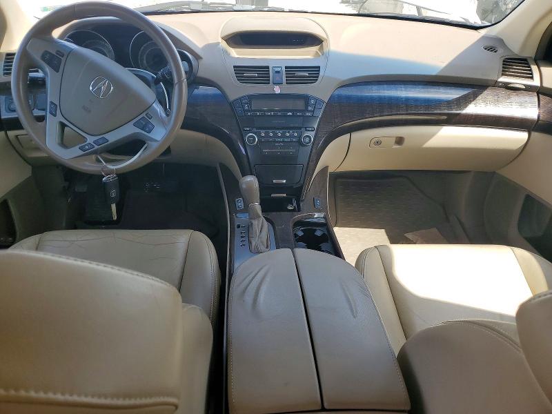 49776266 :رقم المزاد ، 2HNYD2H27AH512855 vin ، 2010 Acura Mdx مزاد بيع