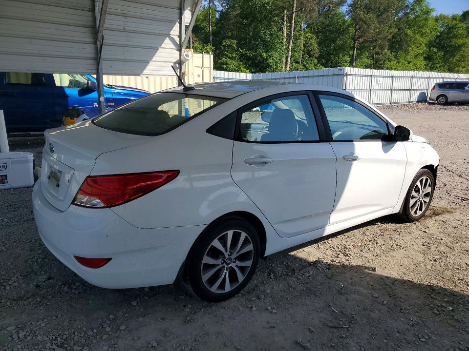 49791716 :رقم المزاد ، KMHCT4AE8HU319605 vin ، 2017 Hyundai Accent مزاد بيع