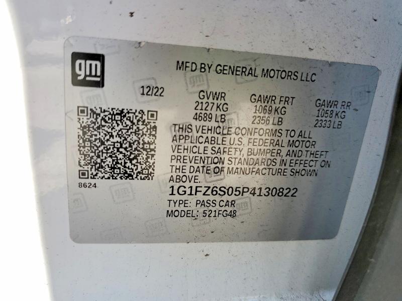 Продажа на аукционе авто 2023 Chevrolet Bolt Euv, vin: 1G1FZ6S05P4130822, номер лота: 50793356