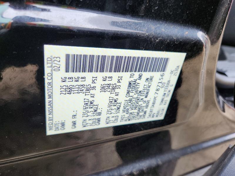 Продаж на аукціоні авто 2023 Nissan Rogue, vin: 5N1BT3ABXPC787156, номер лоту: 49984806