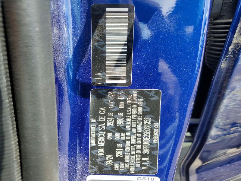 Продаж на аукціоні авто 2025 Kia K4, vin: 3KPFU4DE2SE031353, номер лоту: 52122326