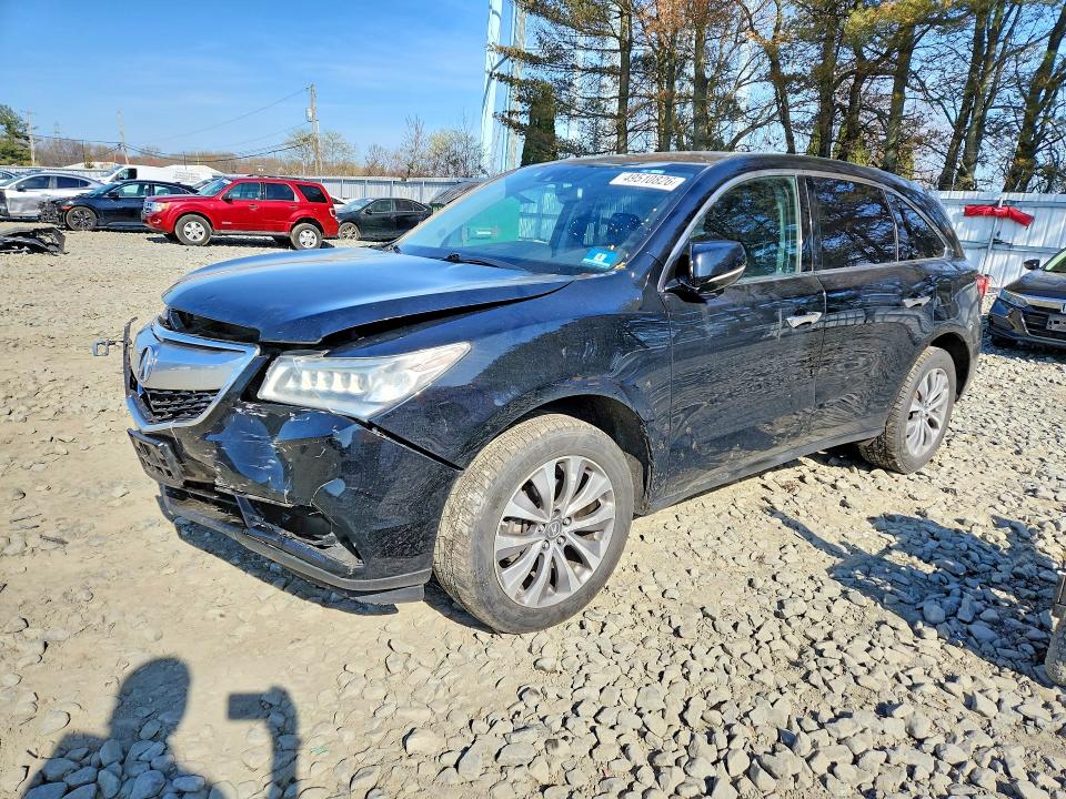 Продажа на аукционе авто 2014 Acura Mdx, vin: 5FRYD4H43EB038304, номер лота: 49510826