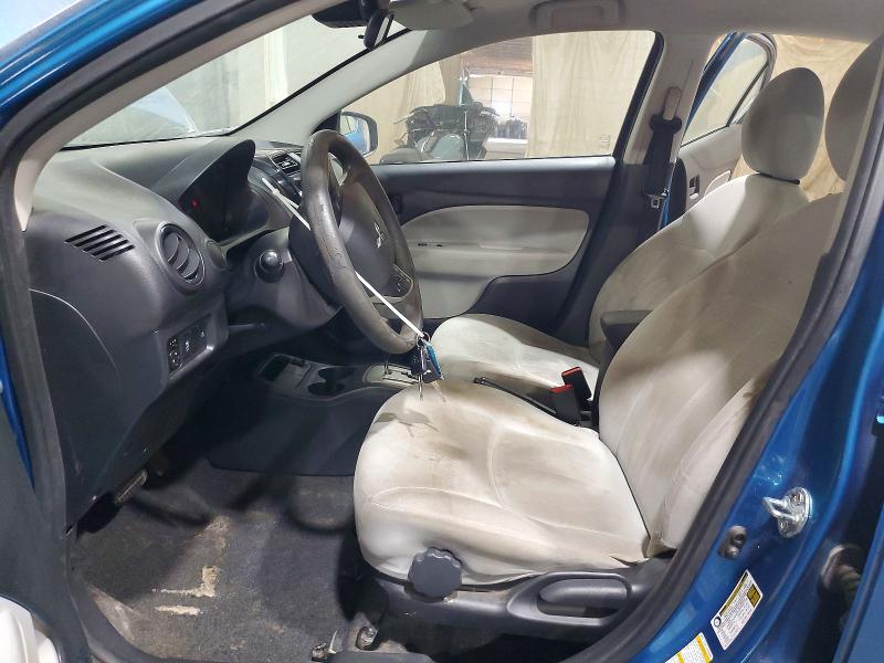 50344406 :رقم المزاد ، ML32FUFJ4MHF00710 vin ، 2021 Mitsubishi Mirage مزاد بيع