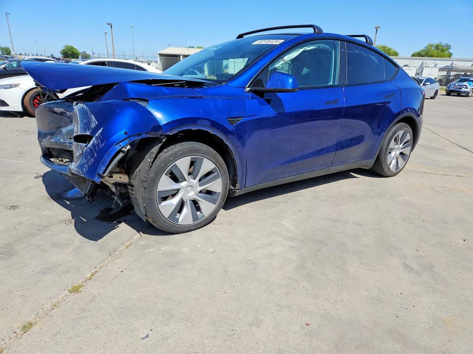 Auction sale of the 2020 Tesla Model Y, vin: 5YJYGDEEXLF054065, lot number: 50186436