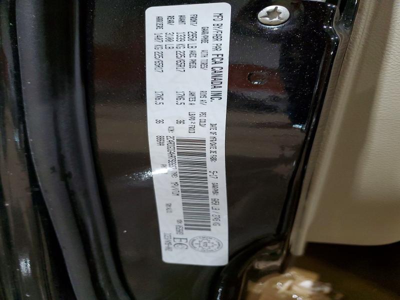 50444096 :رقم المزاد ، 2C4RDGDG4HR792697 vin ، 2017 Dodge Grand Caravan مزاد بيع