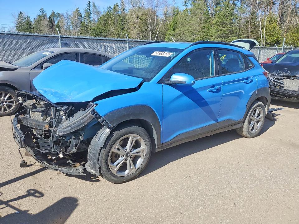 Aukcja sprzedaży 2022 Hyundai Kona, vin: KM8K6CAB8NU825823, numer aukcji: 51963166