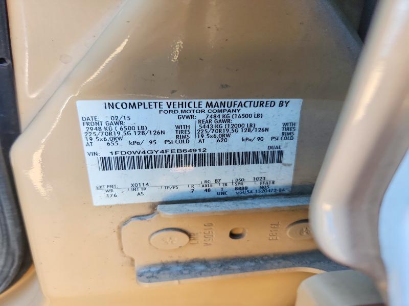 Продаж на аукціоні авто 2015 Ford F450, vin: 1FD0W4GY4FEB64912, номер лоту: 48639096