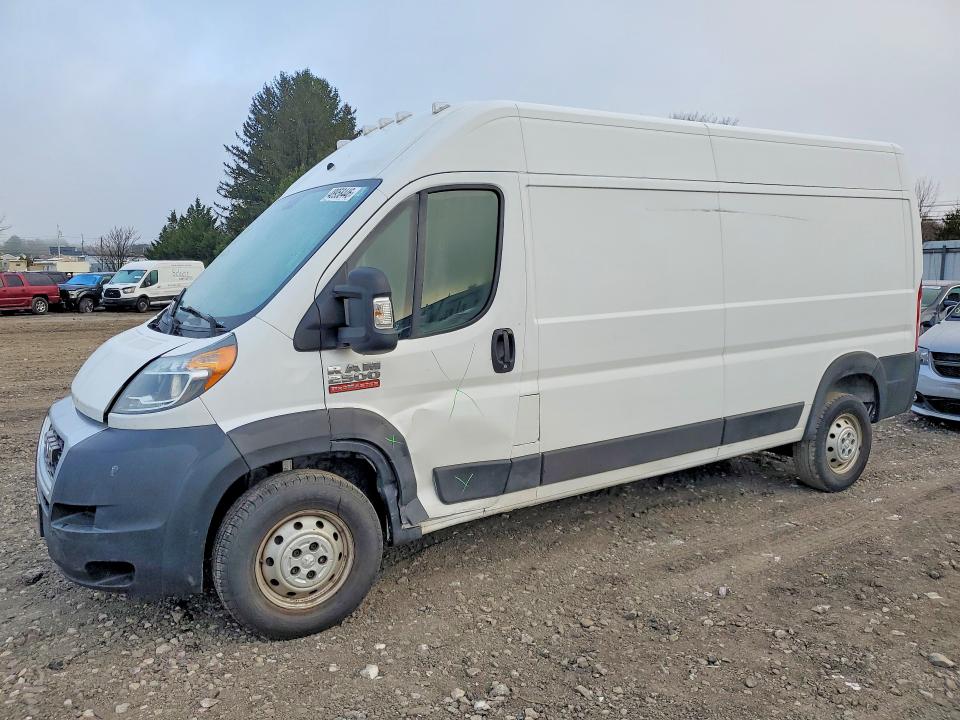 48958446 :رقم المزاد ، 3C6TRVDG7KE513299 vin ، 2019 Ram Promaster 2500 مزاد بيع