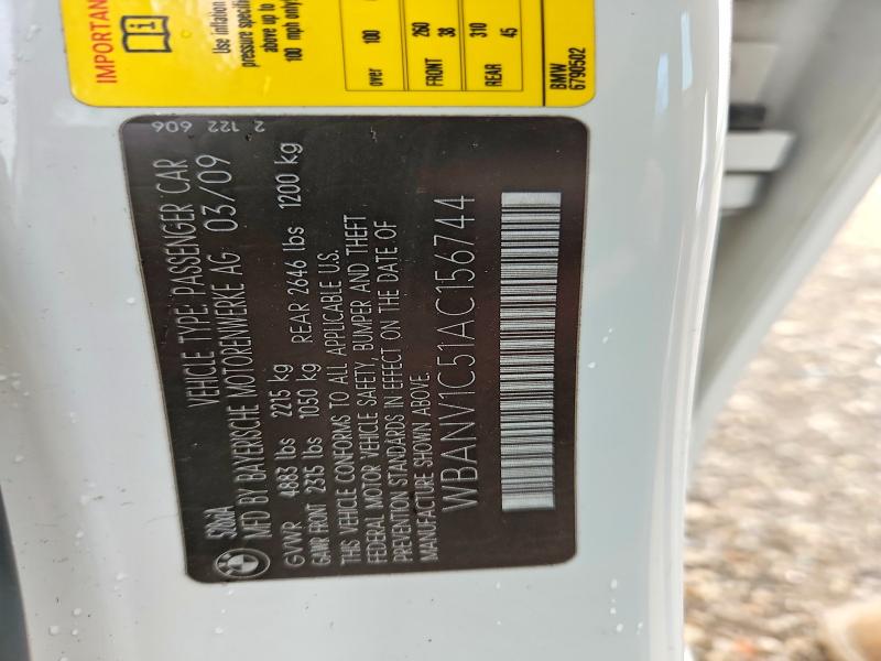 Продажа на аукционе авто 2010 Bmw 528, vin: WBANV1C51AC156744, номер лота: 49267446