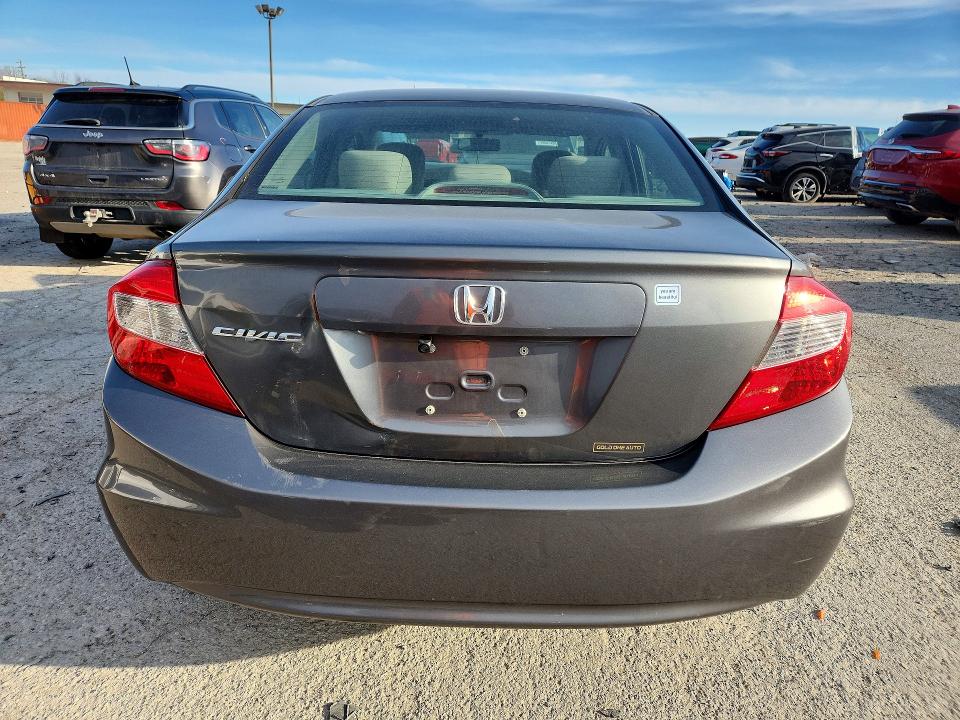 2012 Honda Civic მანქანა იყიდება აუქციონზე, vin: 19XFB2F8XCE081243, აუქციონის ნომერი: 48568906