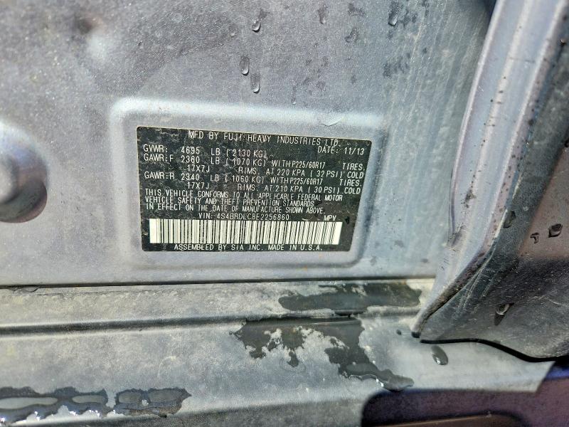 Aukcja sprzedaży 2014 Subaru Outback, vin: 4S4BRDLC8E2256860, numer aukcji: 51241856