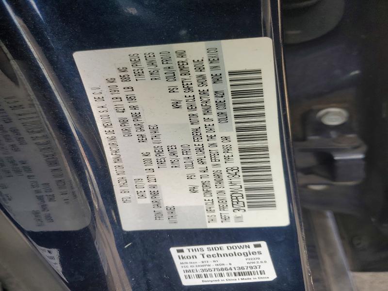 Продаж на аукціоні авто 2020 Mazda 3, vin: 3MZBPBDMXLM118438, номер лоту: 50131436