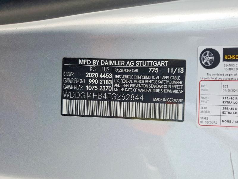 Продаж на аукціоні авто 2014 Mercedes-benz C, vin: WDDGJ4HB4EG262844, номер лоту: 51836776