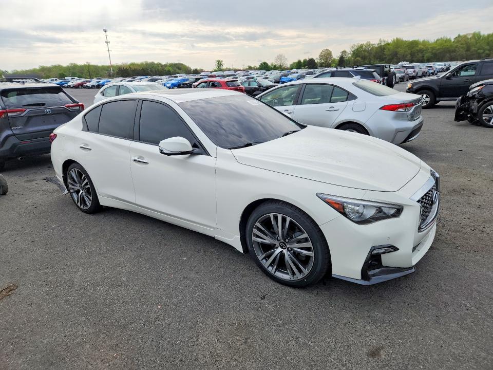 Продажа на аукционе авто 2021 Infiniti Q50, vin: JN1EV7CR8MM750080, номер лота: 50075986