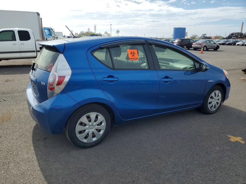 Aukcja sprzedaży 2012 Toyota Prius C, vin: JTDKDTB30C1515343, numer aukcji: 48212606