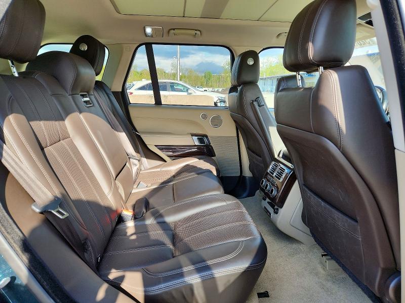 2016 Land Rover Range Rover მანქანა იყიდება აუქციონზე, vin: SALGS2PF8GA295733, აუქციონის ნომერი: 52067026