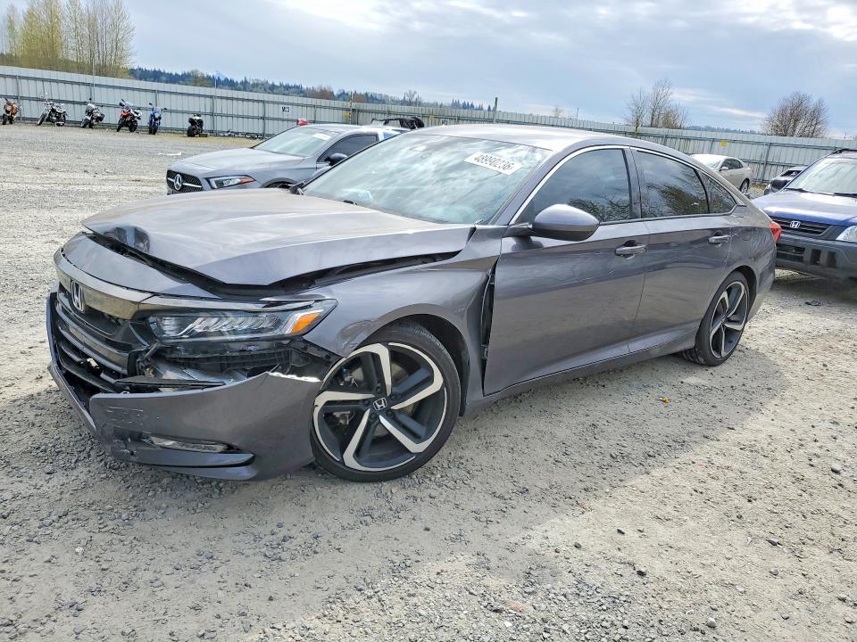 48990236 :رقم المزاد ، 1HGCV1F34KA001270 vin ، 2019 Honda Accord مزاد بيع