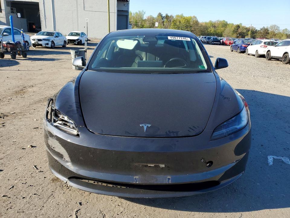 Aukcja sprzedaży 2024 Tesla Model 3, vin: 5YJ3E1EAXRF727442, numer aukcji: 49077246