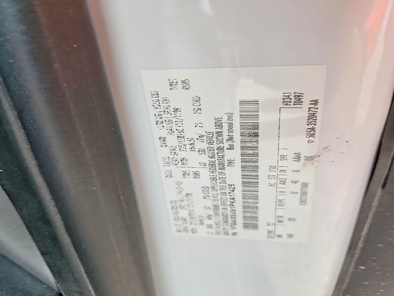 2023 Ford Transit მანქანა იყიდება აუქციონზე, vin: 1FBAX9X81PKA17425, აუქციონის ნომერი: 48734616