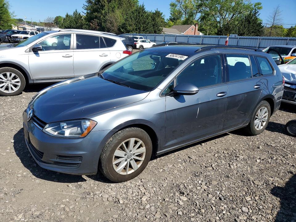 2017 Volkswagen Golf Sportwagen მანქანა იყიდება აუქციონზე, vin: 3VWA17AU8HM501400, აუქციონის ნომერი: 50634196