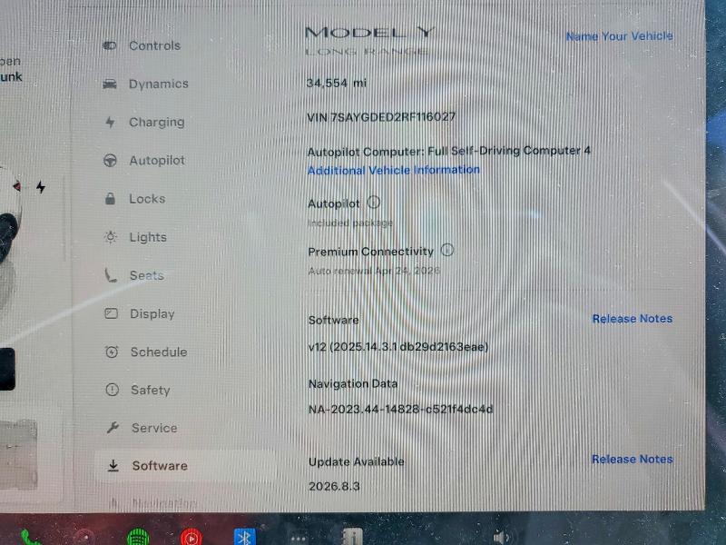 Aukcja sprzedaży 2024 Tesla Model Y, vin: 7SAYGDED2RF116027, numer aukcji: 50921286
