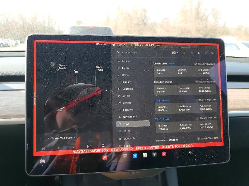 Aukcja sprzedaży 2025 Tesla Model Y, vin: 7SAYGAEE5SF291305, numer aukcji: 47625976