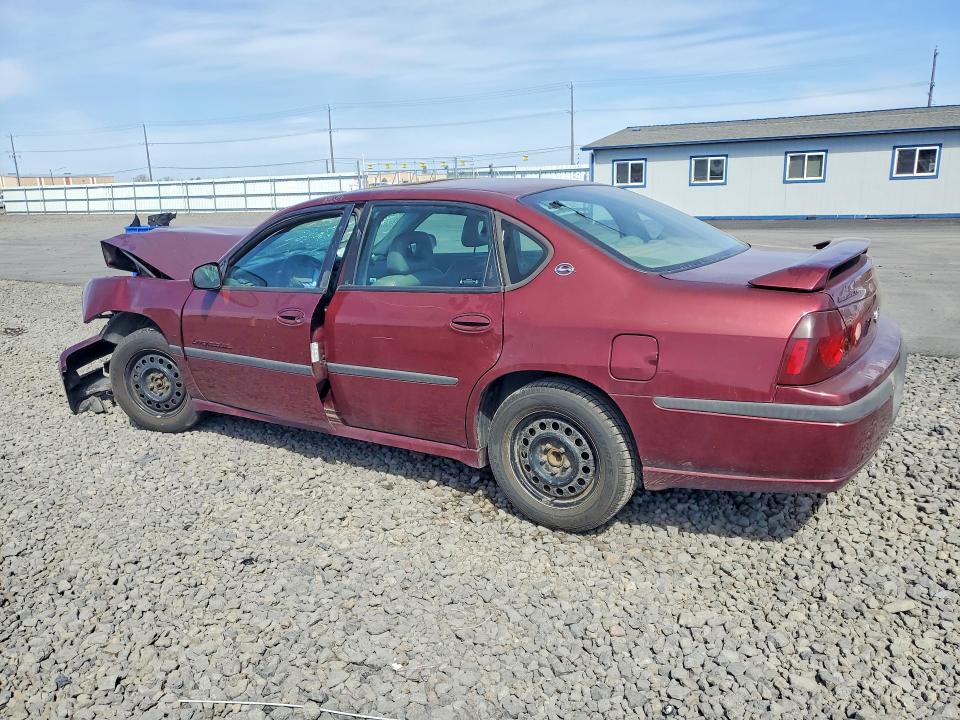 2002 Chevrolet Impala მანქანა იყიდება აუქციონზე, vin: 2G1WH55K529225655, აუქციონის ნომერი: 50814536
