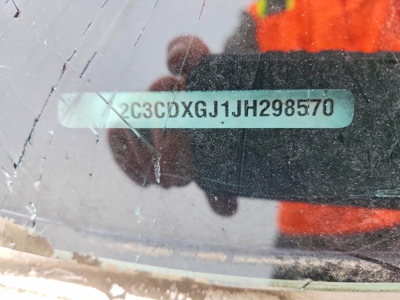 2018 Dodge Charger მანქანა იყიდება აუქციონზე, vin: 2C3CDXGJ1JH298570, აუქციონის ნომერი: 48716306