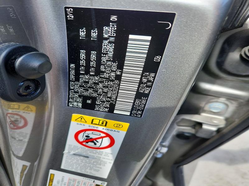Aukcja sprzedaży 2016 Lexus Nx 200t, vin: JTJYARBZ8G2029189, numer aukcji: 48019826