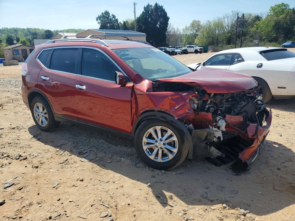 48016996 :رقم المزاد ، 5N1AT2MV8GC809537 vin ، 2016 Nissan Rogue مزاد بيع