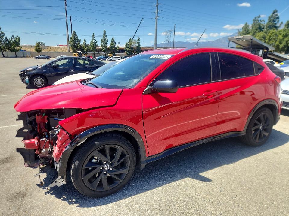 2022 Honda Hr-v მანქანა იყიდება აუქციონზე, vin: 3CZRU5H10NM743665, აუქციონის ნომერი: 50886096