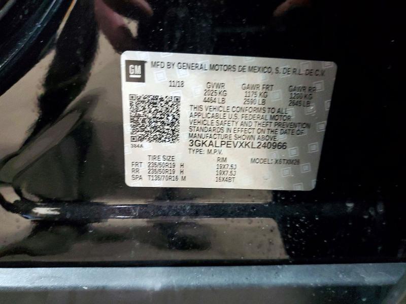 Продажа на аукционе авто 2019 Gmc Terrain, vin: 3GKALPEVXKL240966, номер лота: 51678756