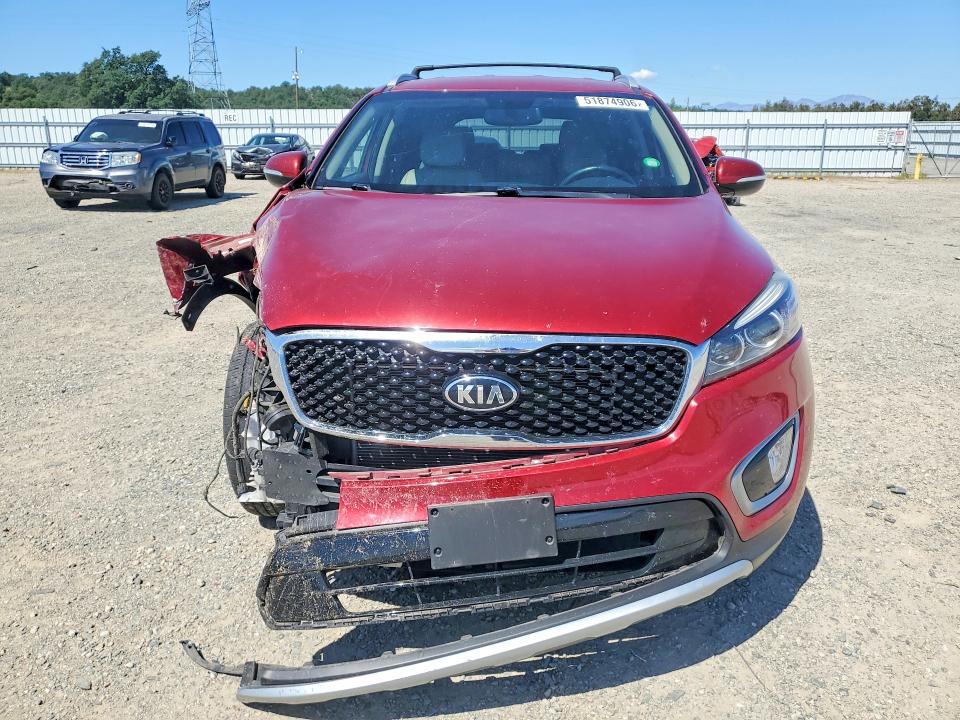 Продажа на аукционе авто 2016 Kia Sorento, vin: 5XYPHDA51GG158716, номер лота: 51874906