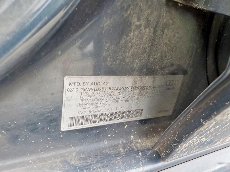 Продажа на аукционе авто 2010 Audi S4, vin: WAUKGAFL7AA134153, номер лота: 51760426