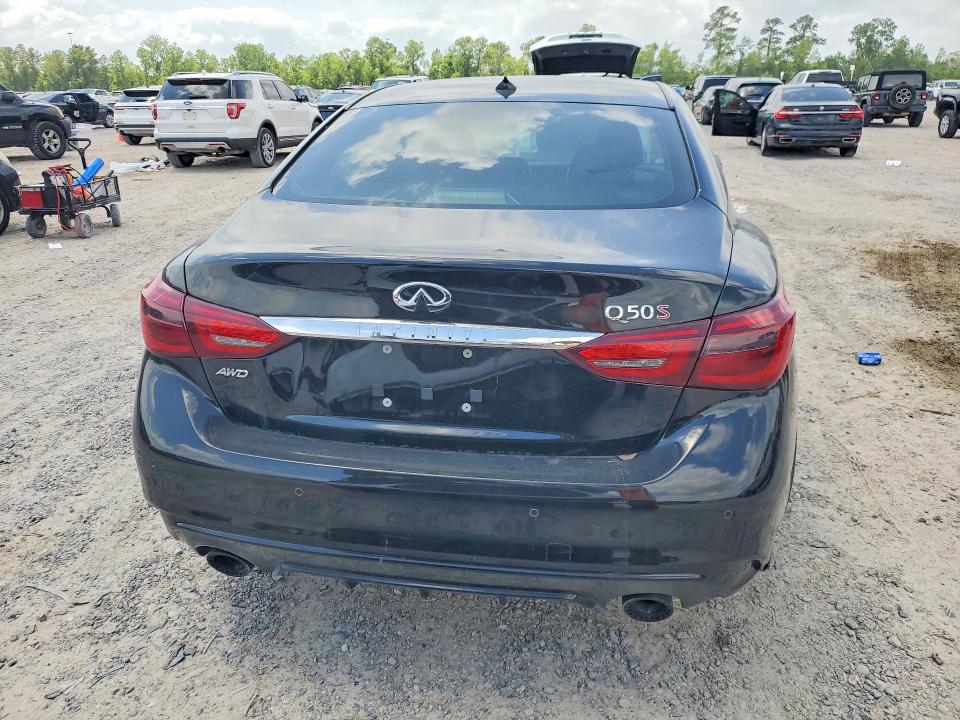 Продажа на аукционе авто 2018 Infiniti Q50, vin: JN1FV7AP5JM461546, номер лота: 50496856