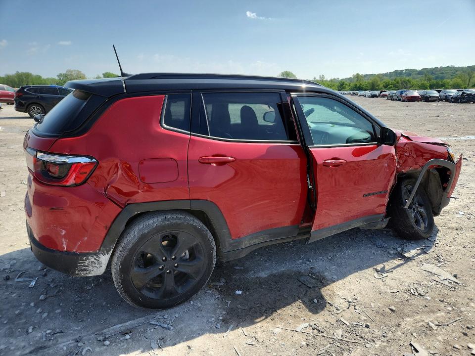 50067156 :رقم المزاد ، 3C4NJCBB8MT560280 vin ، 2021 Jeep Compass مزاد بيع