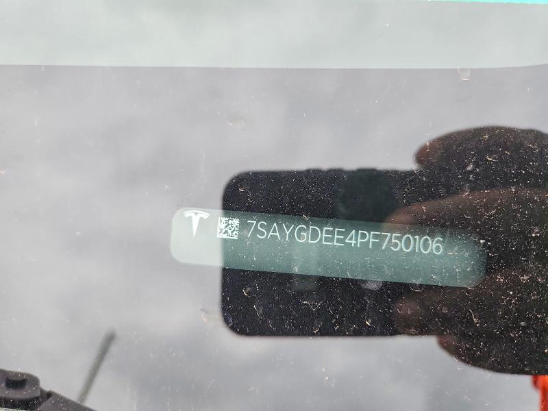 Продаж на аукціоні авто 2023 Tesla Model Y, vin: 7SAYGDEE4PF750106, номер лоту: 51724716