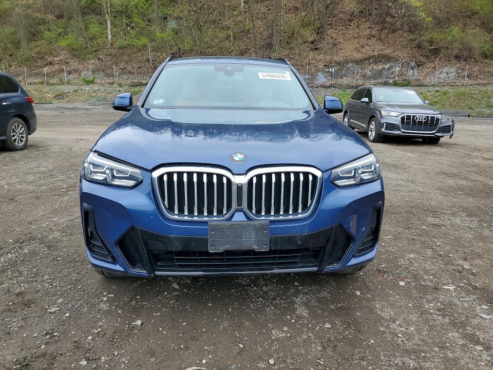 Продаж на аукціоні авто 2022 Bmw X3, vin: 5UX53DP06N9K07309, номер лоту: 51084026