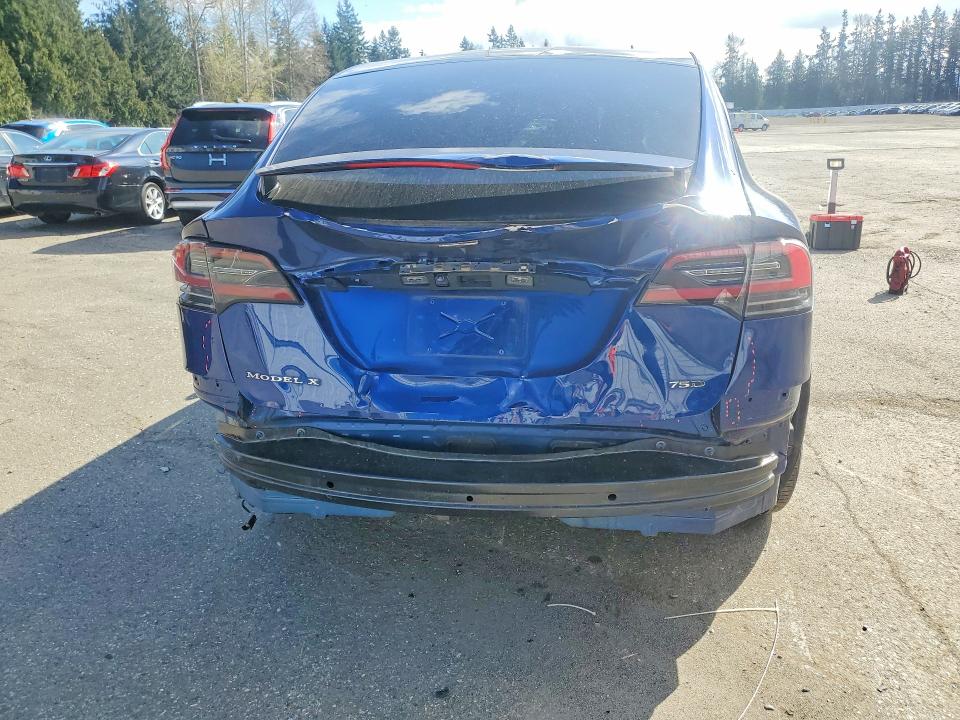 2017 Tesla Model X მანქანა იყიდება აუქციონზე, vin: 5YJXCDE21HF059952, აუქციონის ნომერი: 48670356
