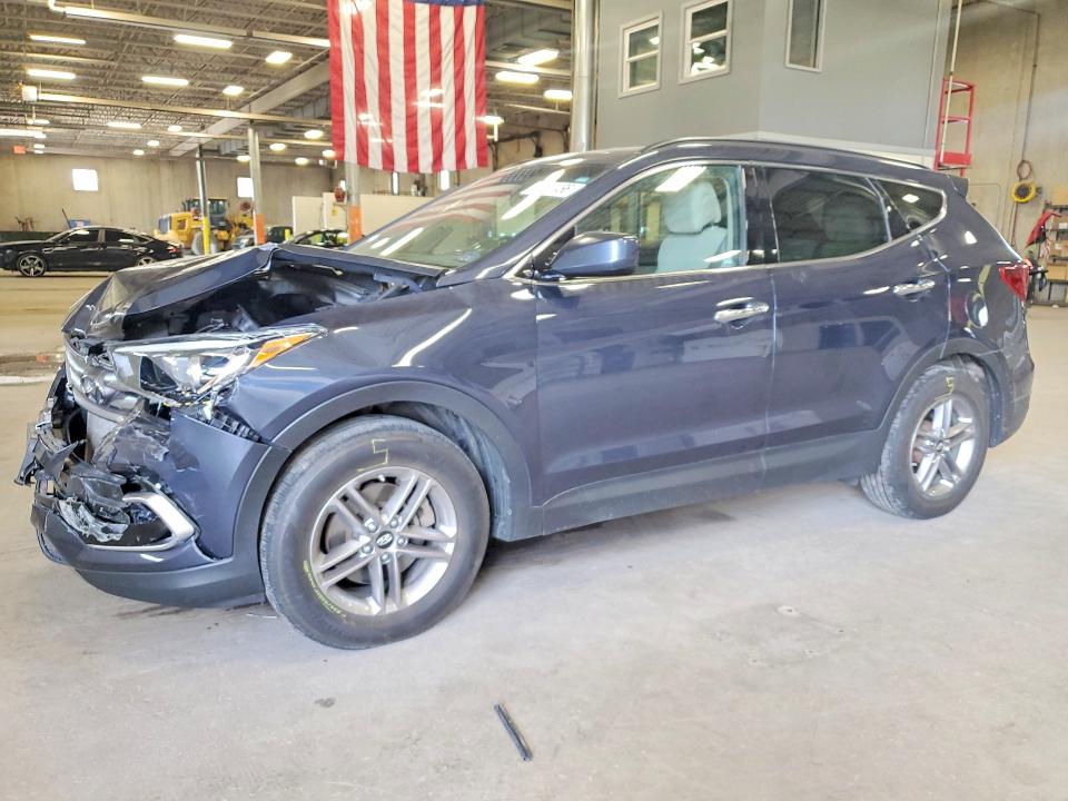 51786466 :رقم المزاد ، 5NMZUDLB3HH030394 vin ، 2017 Hyundai Santa Fe Sport مزاد بيع