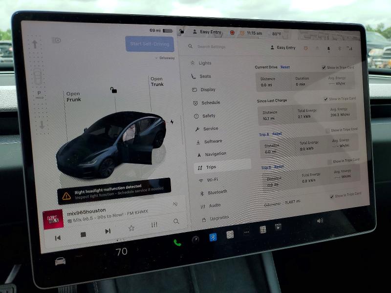 Продажа на аукционе авто 2025 Tesla Model 3, vin: 5YJ3E1EB0SF052845, номер лота: 48953056