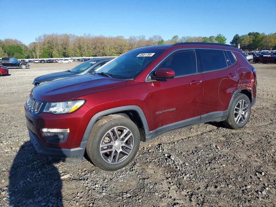 Продаж на аукціоні авто 2020 Jeep Compass, vin: 3C4NJCBBXLT257175, номер лоту: 48461706
