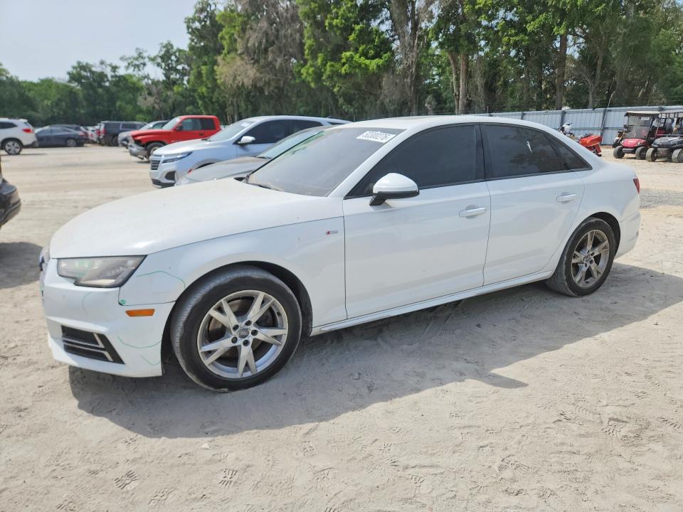 2018 Audi A4 მანქანა იყიდება აუქციონზე, vin: WAUKMAF40JA082219, აუქციონის ნომერი: 50300276