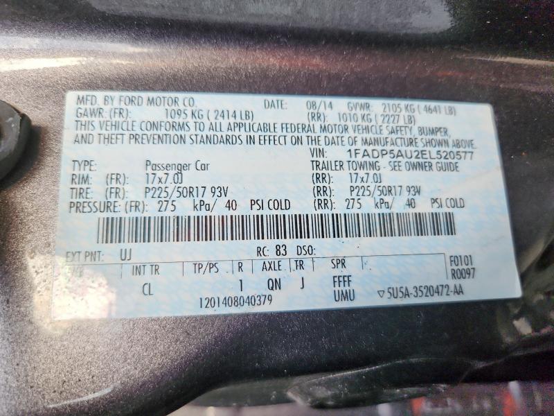 2014 Ford C-max მანქანა იყიდება აუქციონზე, vin: 1FADP5AU2EL520577, აუქციონის ნომერი: 51074856